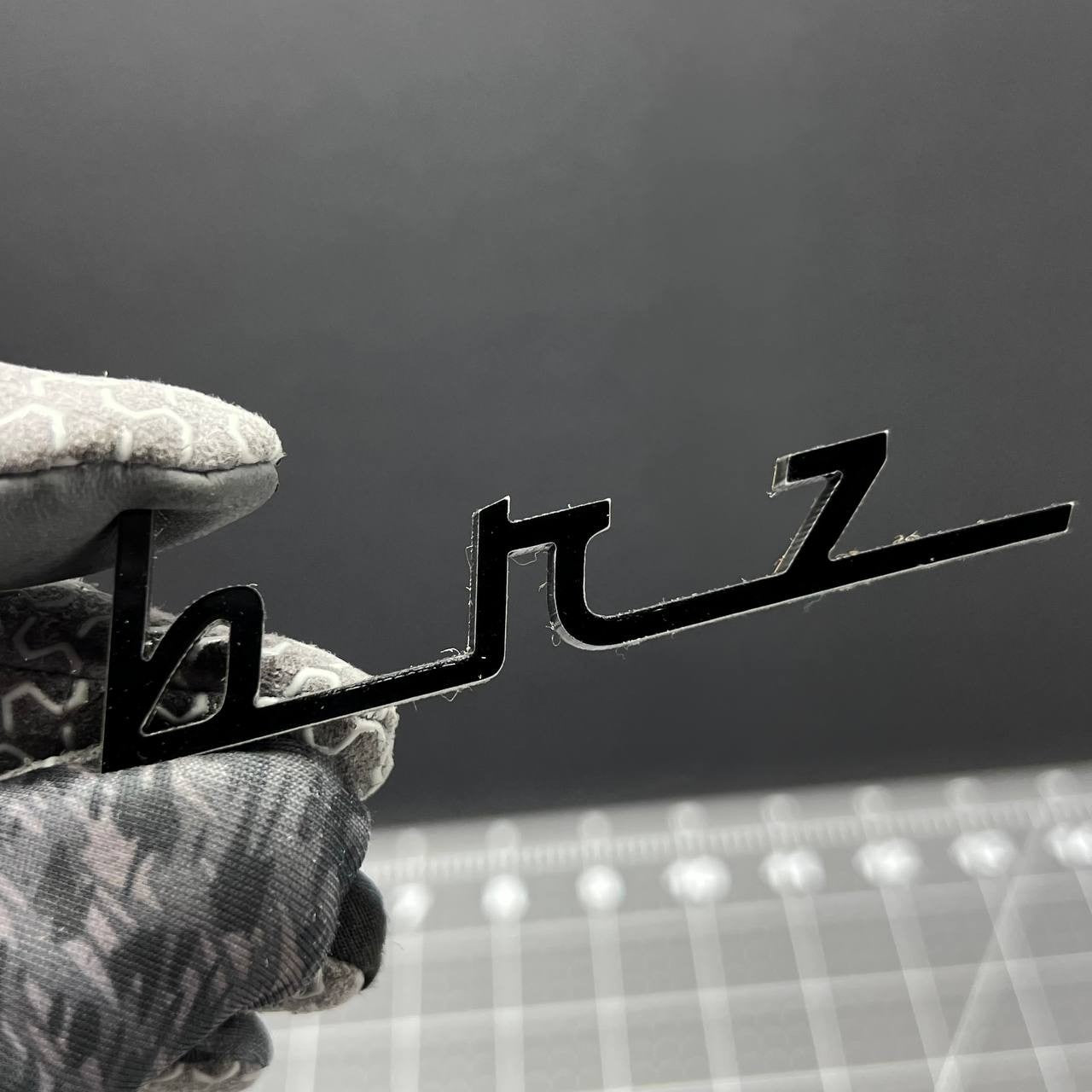 1pc BRZ 3D Emblem Badge – Multicolor Acrylic Car Exterior Decal for Subaru BRZ