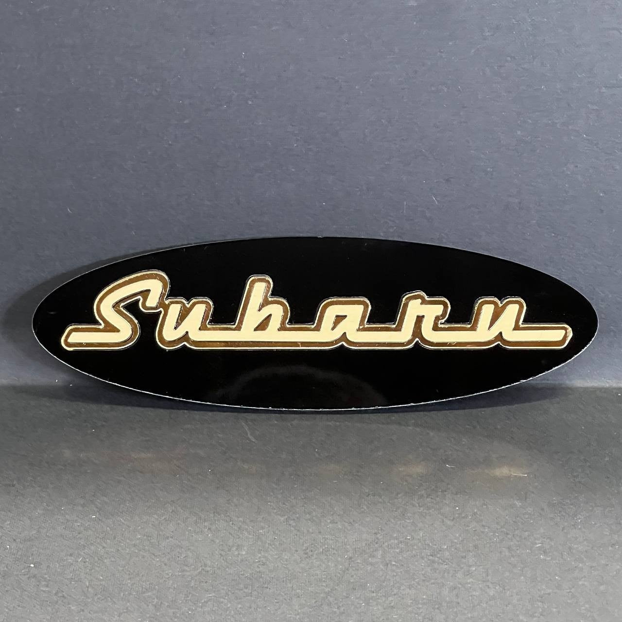 1PC Subaru 3D Emblem – Exterior Fender or Trunk Badge for Subaru Vehicles