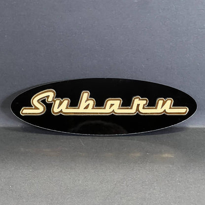 1PC Subaru 3D Emblem – Exterior Fender or Trunk Badge for Subaru Vehicles