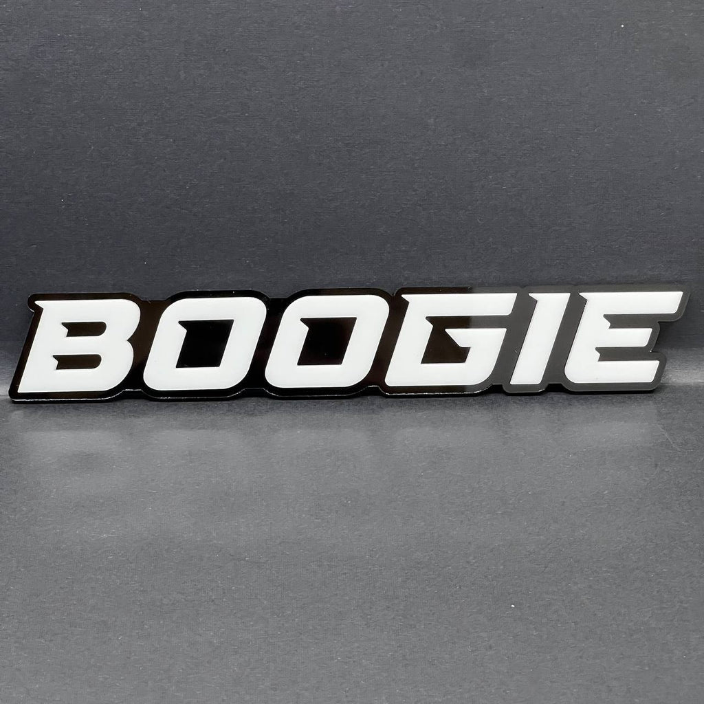 1pcs BOOGIE Multicolor Emblems – BOOGIE  Fender Badges for BOOGIE Emblem