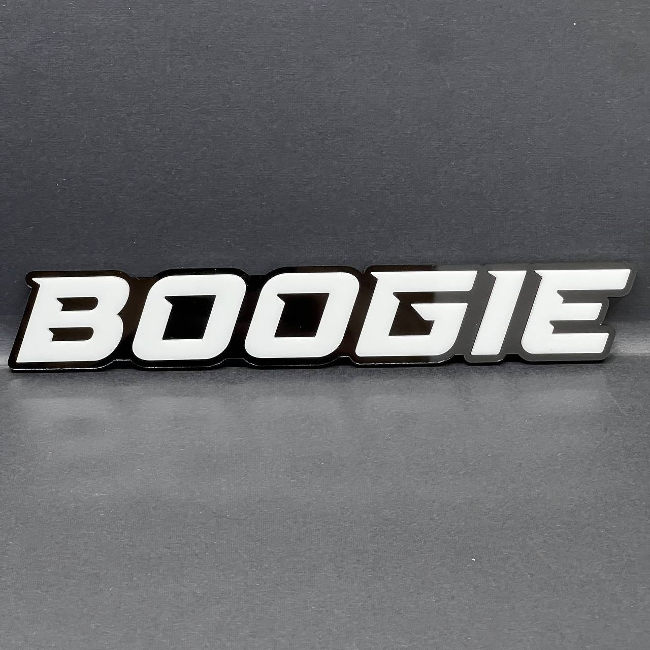 1pcs BOOGIE Multicolor Emblems – BOOGIE  Fender Badges for BOOGIE Emblem