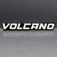 1PCS VOLCANO Emblem – 3D Multicolor Acrylic Car, Truck & SUV Badge Decal