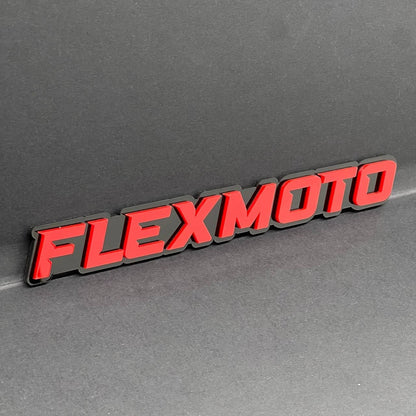 1PC FLEXMOTO Emblem – 3D Acrylic Tailgate or Fender Badge for Truck SUV Car