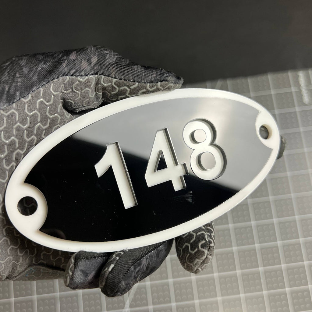 Custom 3D House Numbers – Modern Laser Cut Door Sign