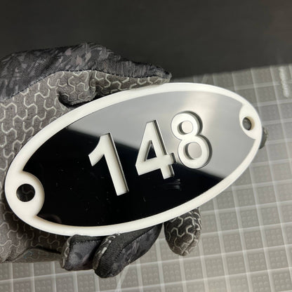 Custom 3D House Numbers – Modern Laser Cut Door Sign