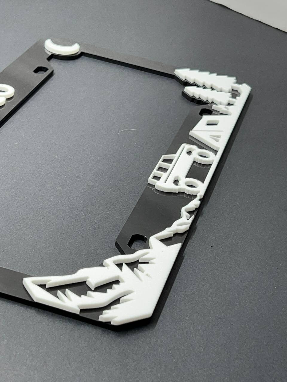 BRONCO Custom LICENSE PLATE FRAME COLOR CHOICE