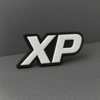 1PC XP Emblem Multicolor Custom Badge Sticker for Car SUV TRUCK