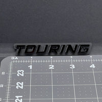 1PC TOURING Emblem – 3D Acrylic Tailgate Badge Decal for Car, Truck, SUV