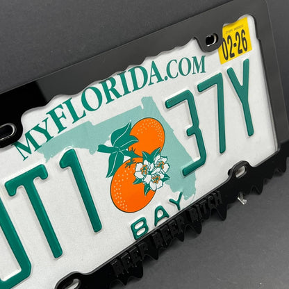 Beep Beep Bitch Black License Plate Frame Cover, Frame, Car Frame