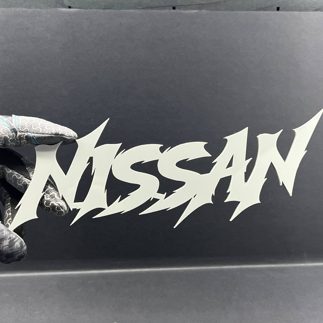 1PC Nissan Emblem – Multicolor Acrylic Car Exterior Fender Tailgate Badge Sticke