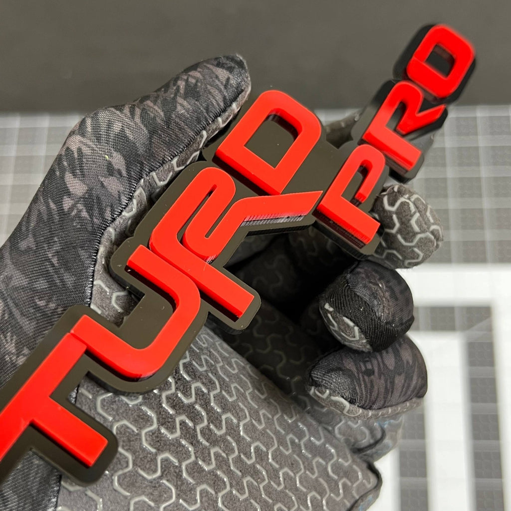 1PC TRD PRO Emblem – Durable 3D Acrylic Multicolor Fender & Tailgate Badge