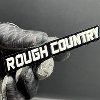 ROUGH COUNTRY 3D Emblem – Multicolor Acrylic Badge for Car, Truck & SUV  1pcs