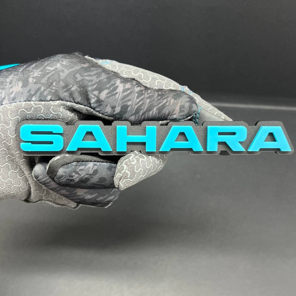 1PC SAHARA 3D multicolor emblem for Jeep Wrangler Sahara Multicolor
