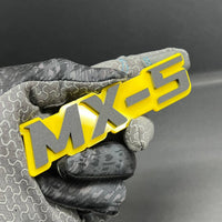 1pc Emblem MX - 5 mazda MX-5 Rear Bumper Badge Emblem Logo
