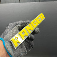 1PC RANGER Emblem – Durable 3D Acrylic Custom Car & Truck Decal