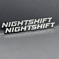 2pcs NIGHTSHIT Multicolor Emblems – NIGHTSHIT Fender Badges for NIGHTSHIT Emblem