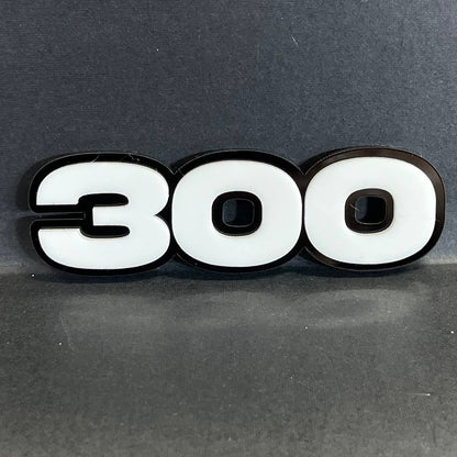 2PCS Chrysler 300 3D Emblems – Exterior Fender Badges for Car or SUV