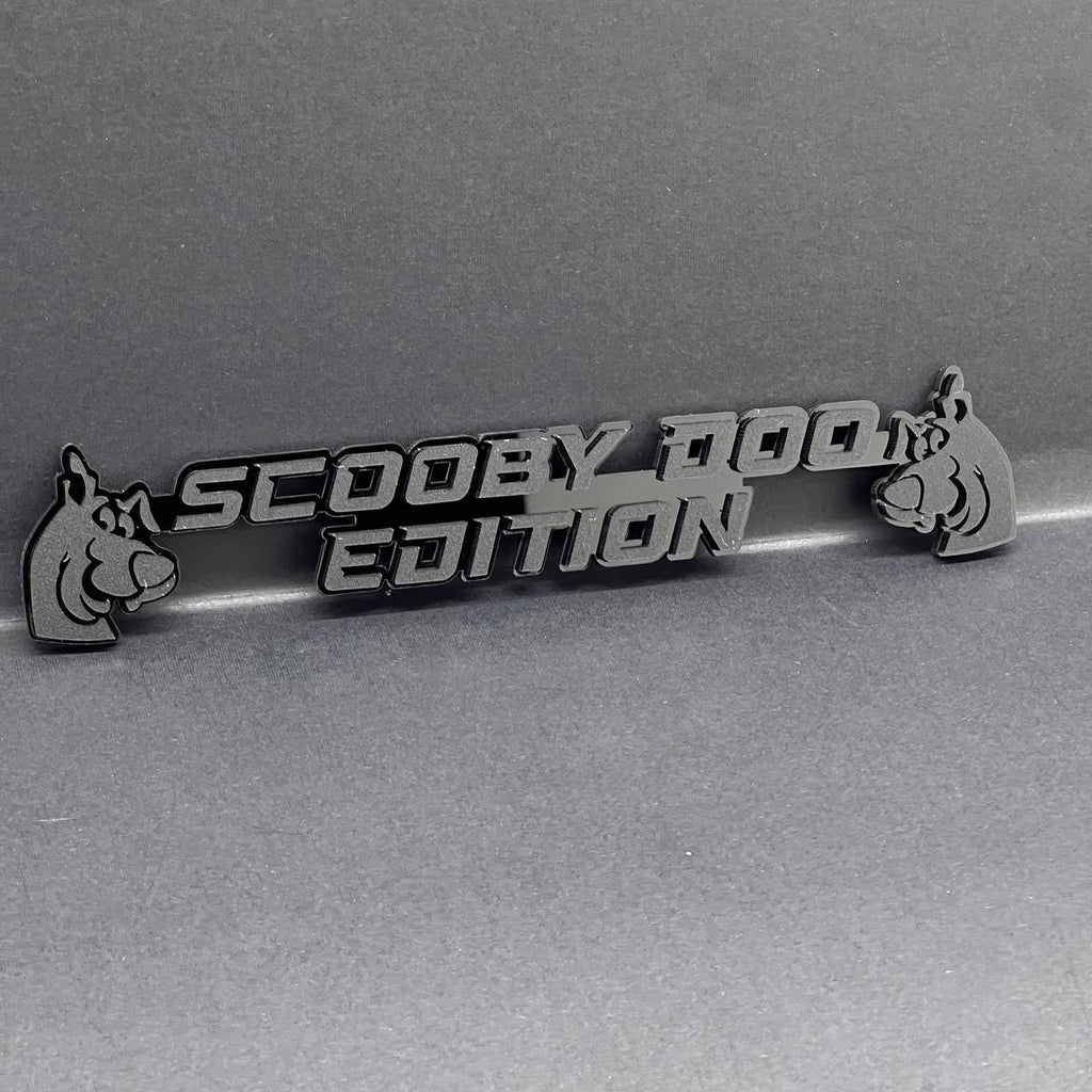 1pc Scooby Doo Edition 3D Emblem – Multicolor Custom Badge for Car or SUV