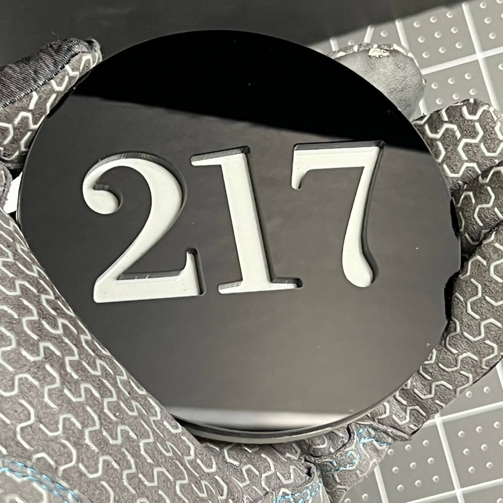 Door Numbers & Signs – Personalized Custom House Number Plaques