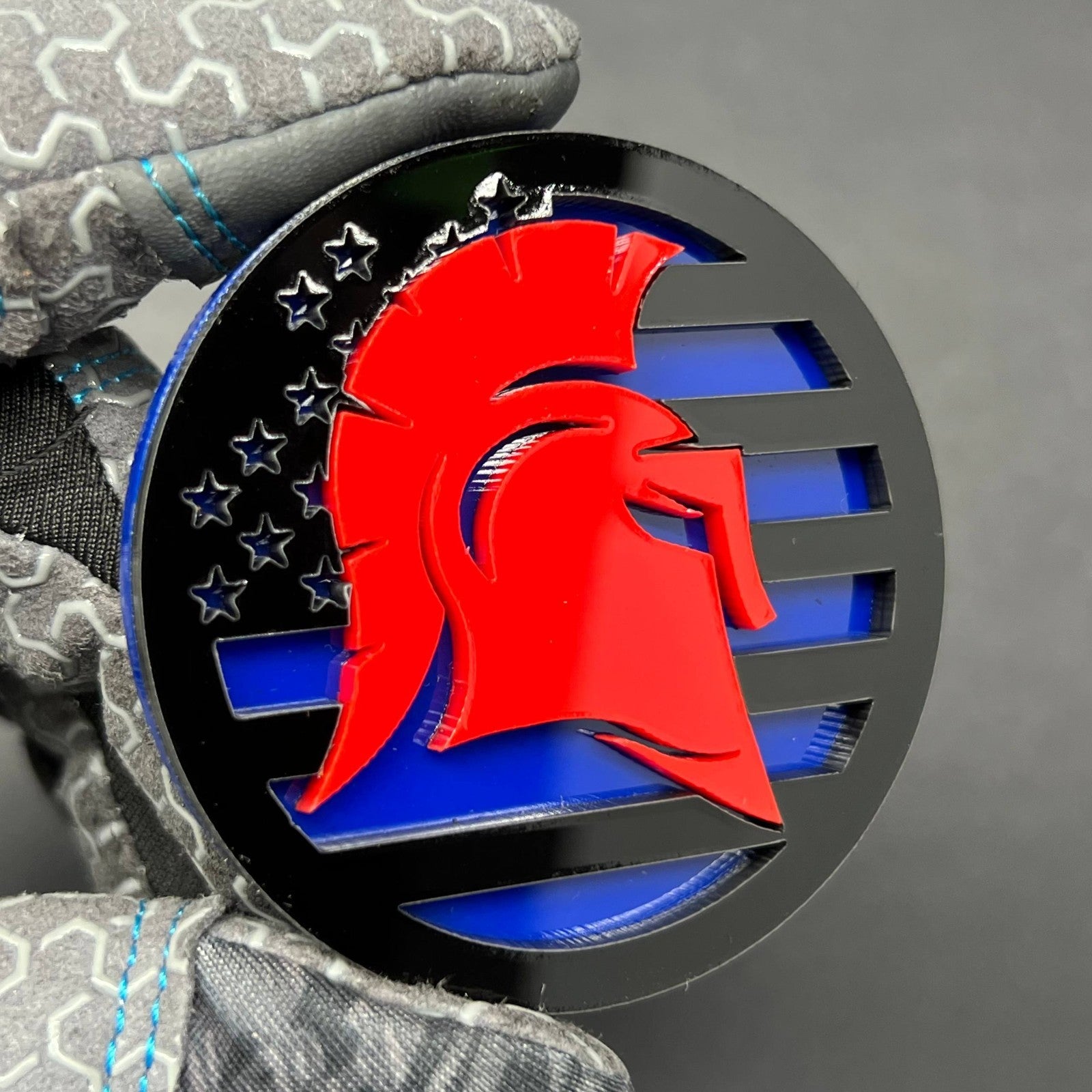 2PCS Jeep Wrangler & Gladiator Fender Badges – 3D Acrylic Emblems Decals Set