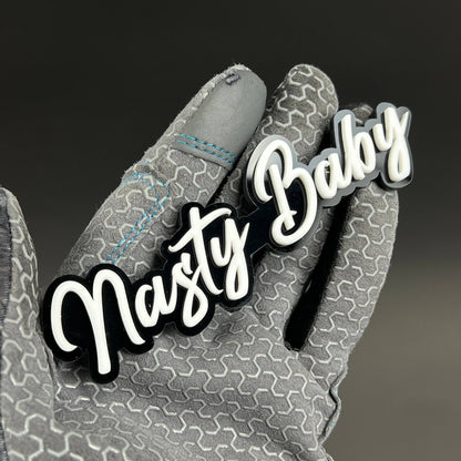 1PC NASTY BABY 3D Badge – Acrylic Fender Tailgate Trunk Car Truck Sticker Decal