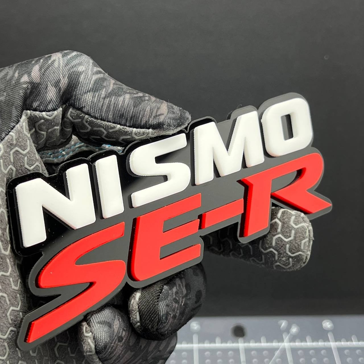 1PC NISMO SE-R Emblem – 3D Car Side Fender, Grille, or Trunk Badge Sticker Decal