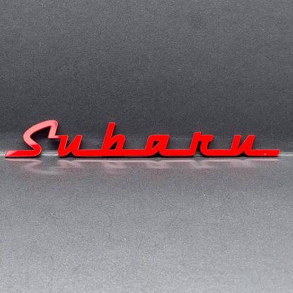 1pc Subaru 3D Emblem – Acrylic Fender & Trunk Badge for Subaru Car & SUV