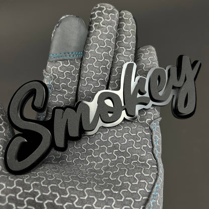 1PC SMOKEY Badge – 3D Acrylic Car Truck Fender Tailgate Emblem Decal