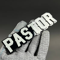 1PCS PASTOR Badge Decal – 3D Acrylic Car Truck Fender Tailgate Trunk Emblem