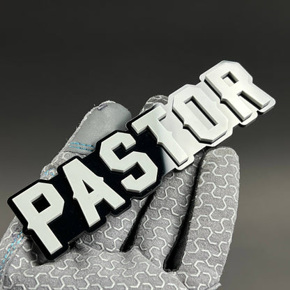 1PCS PASTOR Badge Decal – 3D Acrylic Car Truck Fender Tailgate Trunk Emblem