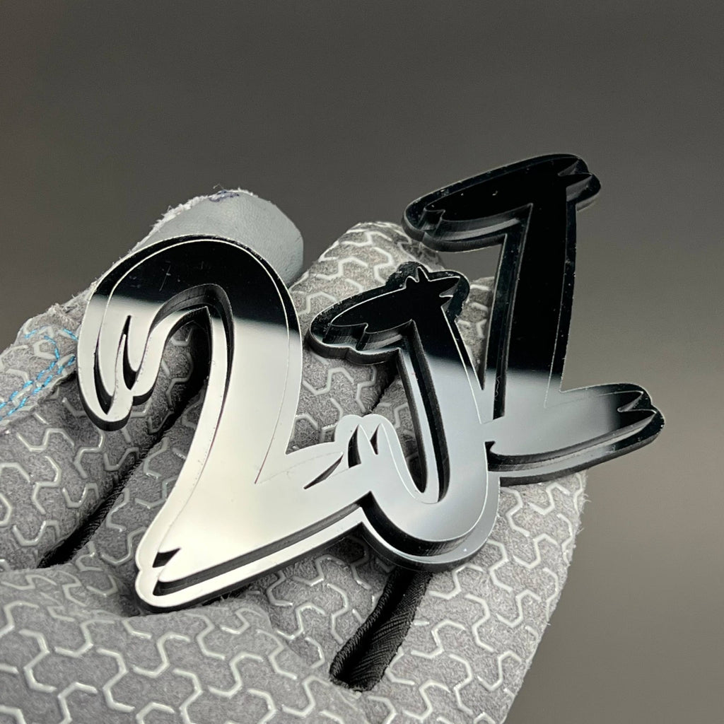 1PC 2JZ 3D Acrylic Badge – Car Truck Fender Tailgate Trunk Emblem Decal