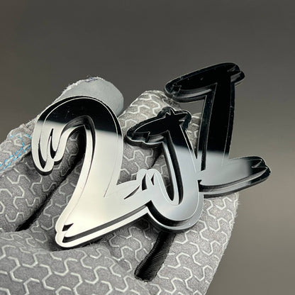 1PC 2JZ 3D Acrylic Badge – Car Truck Fender Tailgate Trunk Emblem Decal