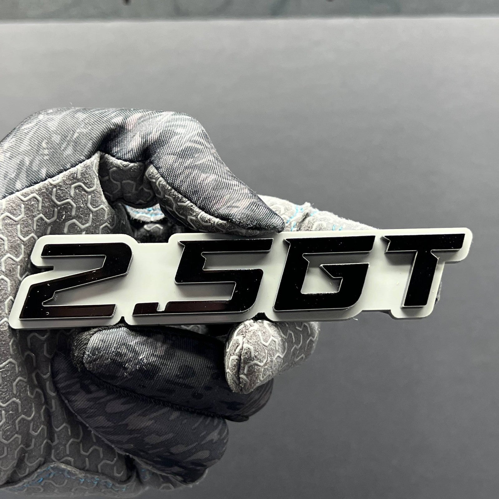 2.5 GT Multicolor 3D Emblem – Durable Acrylic Badge for SUBARU Vehicles