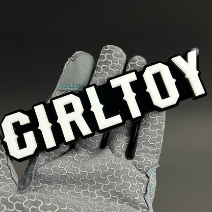 1PCS GIRLTOY Emblem Badge – 3D Acrylic Car Truck Fender Tailgate Trunk Decal