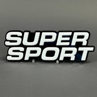 1PC SUPER SPORT 3D Badge – Acrylic Fender Tailgate Car Truck Sticker Decal