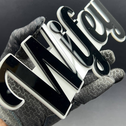 1PCS WIFEY Emblem – Durable 3D Multicolor Acrylic Car & SUV Fender Badge