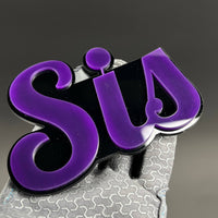 1PCS SIS 3D Badge – Acrylic Fender Tailgate Trunk Car Truck Emblem Decal