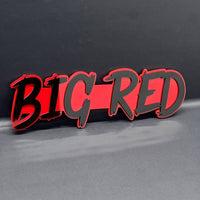 1PC BIG RED Emblem Multicolor Custom Badge Sticker for Car SUV TRUCK