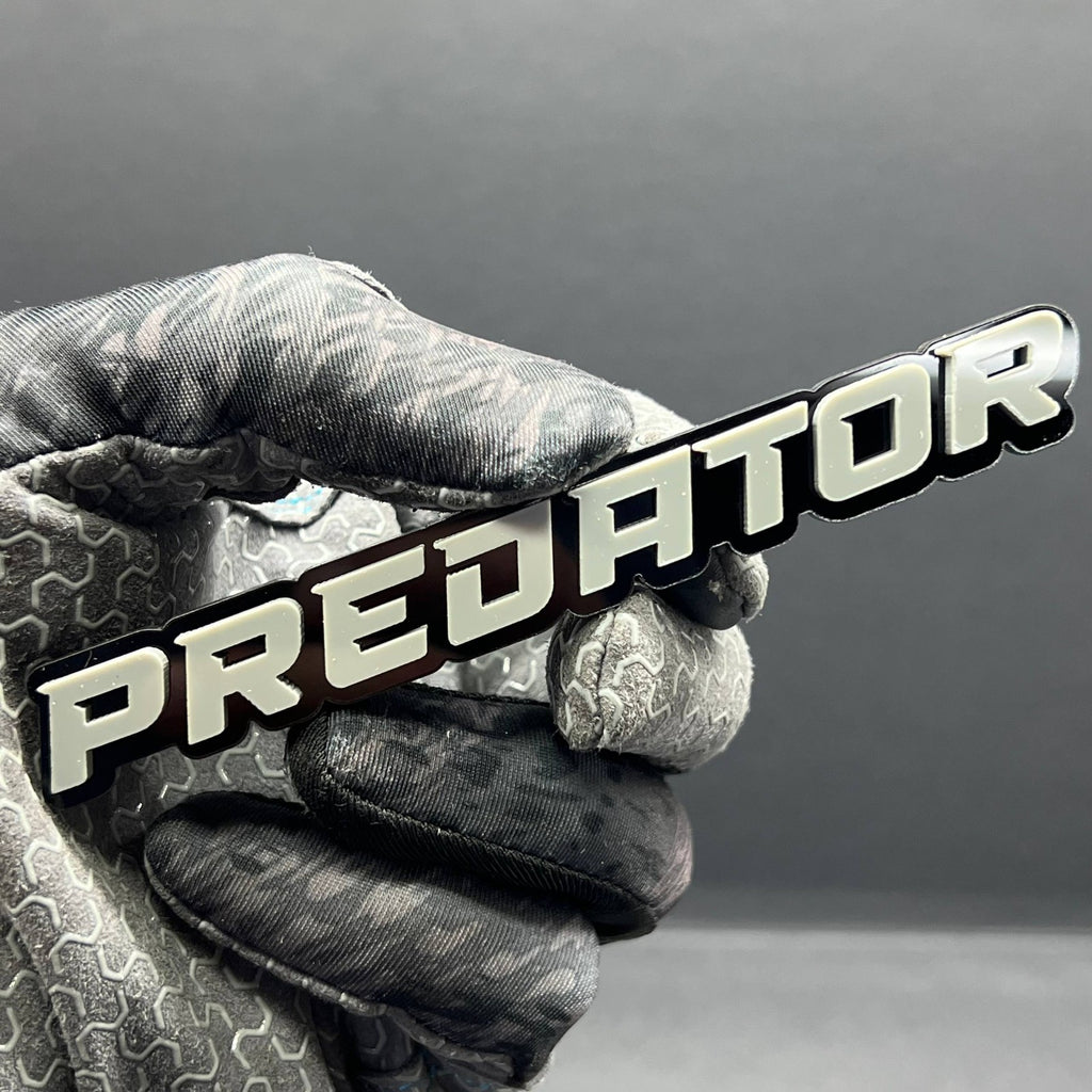 1PC Predator Emblem – Custom 3D Acrylic Multicolor Badge for Ford F-150 & Trucks
