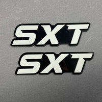 Multicolor Emblems SXT – SXT Side Fender Badges (Set of 2) for SXT  Emblem