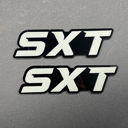 Multicolor Emblems SXT – SXT Side Fender Badges (Set of 2) for SXT  Emblem