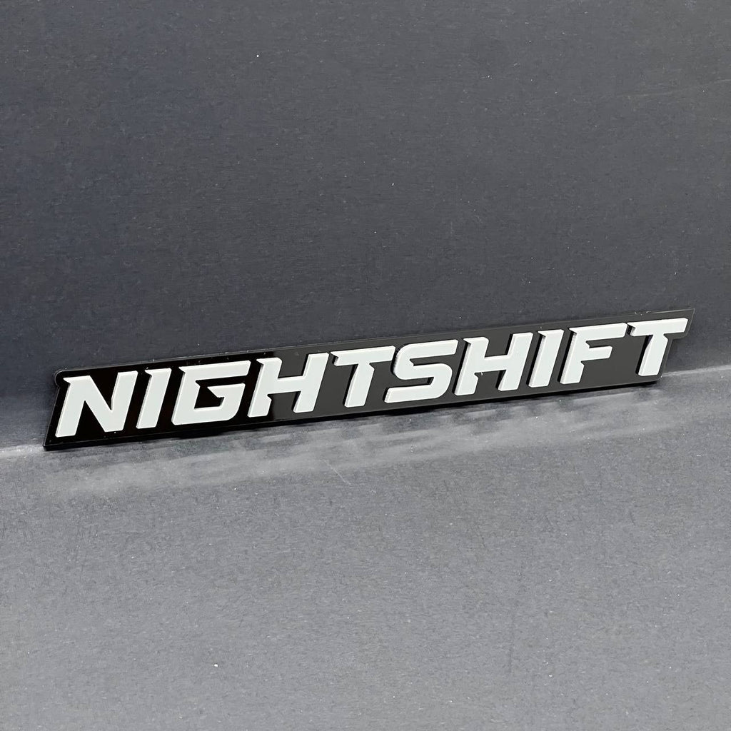 2pcs NIGHTSHIT Multicolor Emblems – NIGHTSHIT Fender Badges for NIGHTSHIT Emblem