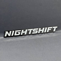 2pcs NIGHTSHIT Multicolor Emblems – NIGHTSHIT Fender Badges for NIGHTSHIT Emblem