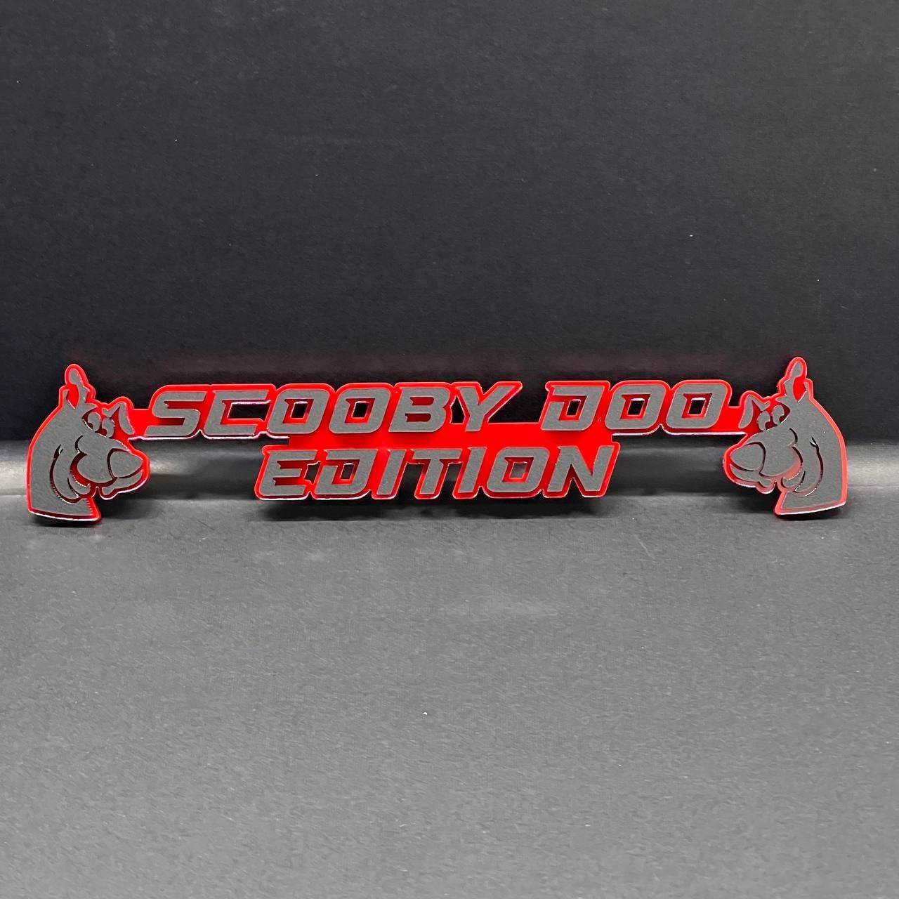 1pc Scooby Doo Edition Emblem 3D Car Badge Decal Sticker Multicolor Custom Look