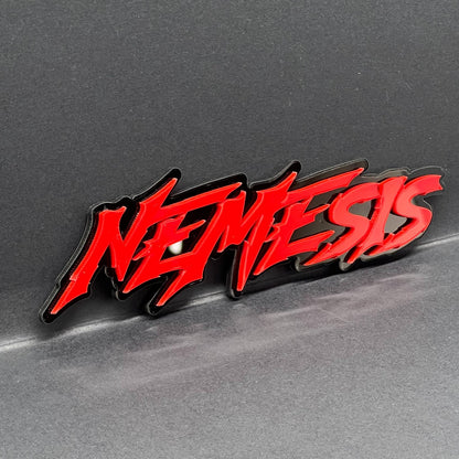 1PC NEMESIS Emblem – Custom Multicolor 3D Acrylic Car & Truck Badge