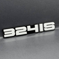 324IS Emblem – Multicolor 3D Acrylic Car, Truck & SUV Exterior Decal (1pcs)