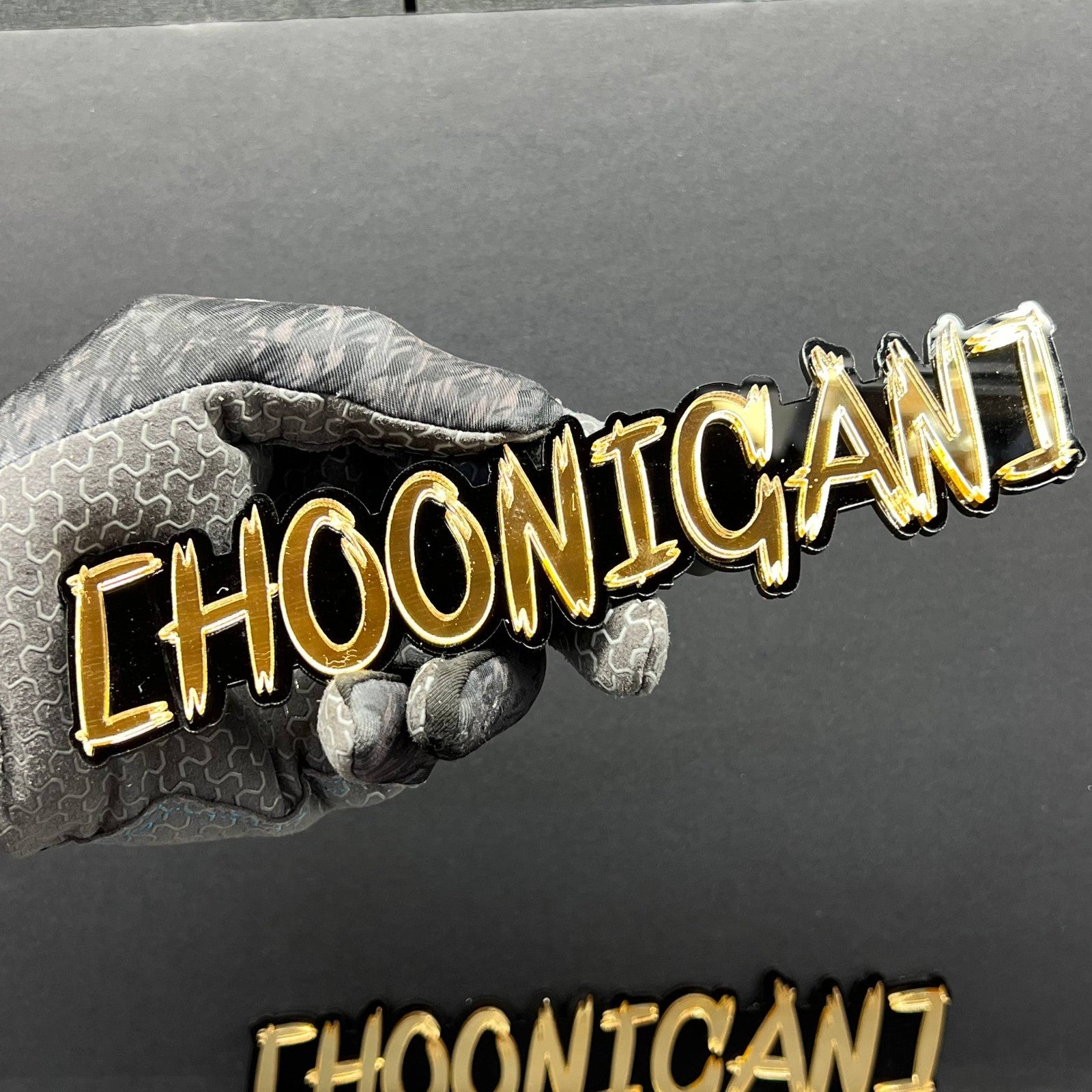 2PCS HOONIGAN Multicolor 3D Emblems – Drift Car Fender Badges for JDM Vehicles
