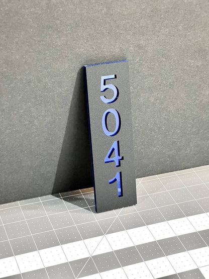 Personalized House Numbers – Laser Cut Door Sign for Home Address