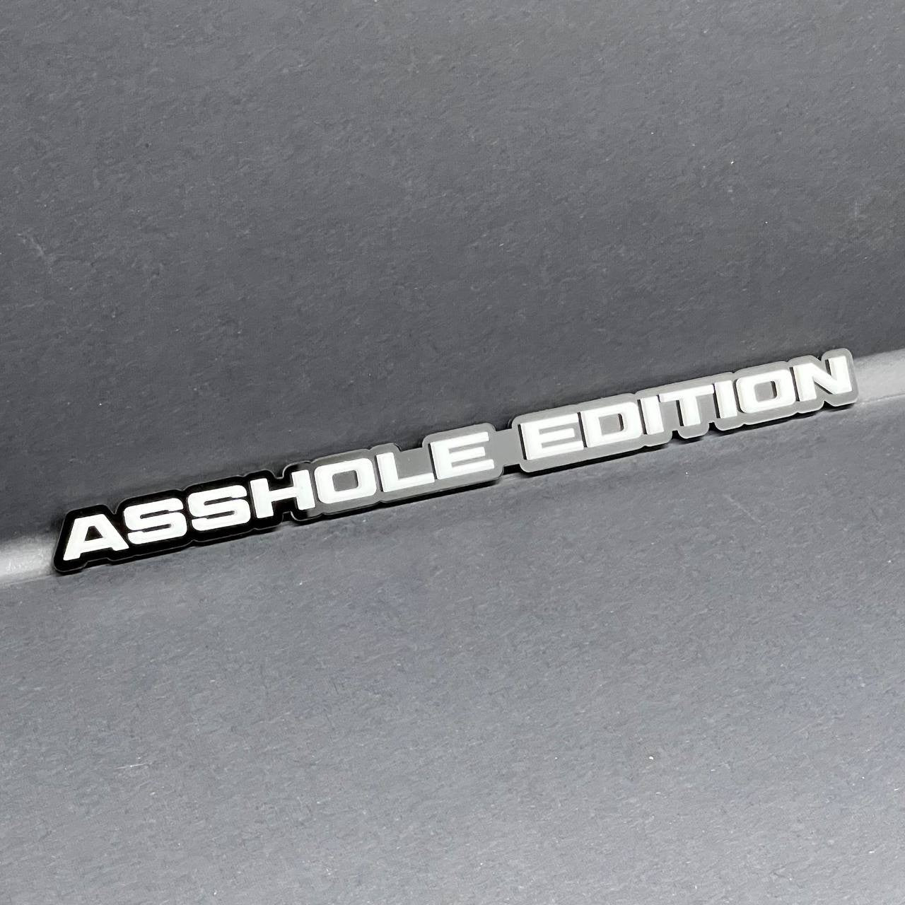 1PC A*S HOLE edition Emblem Custom Fender or Tailgate Badge for Car SUV or Truck