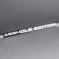 1PC A*S HOLE edition Emblem Custom Fender or Tailgate Badge for Car SUV or Truck